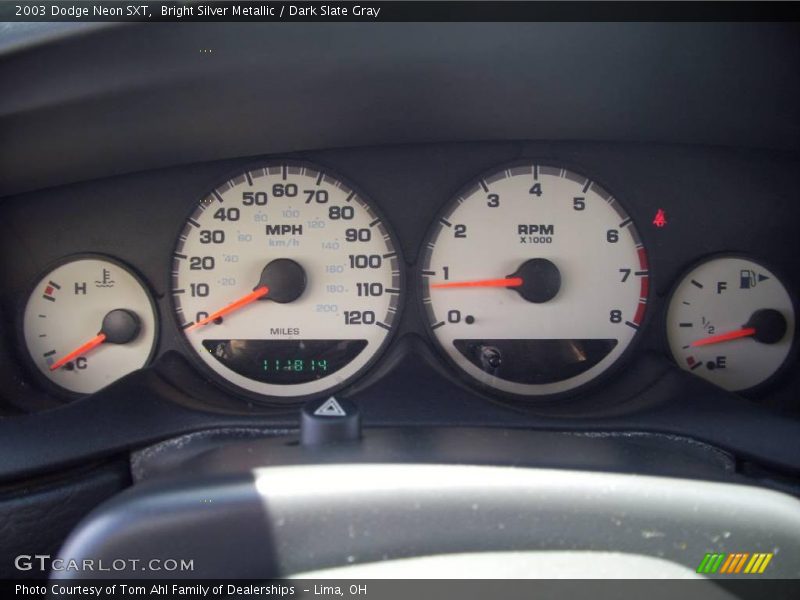 Bright Silver Metallic / Dark Slate Gray 2003 Dodge Neon SXT