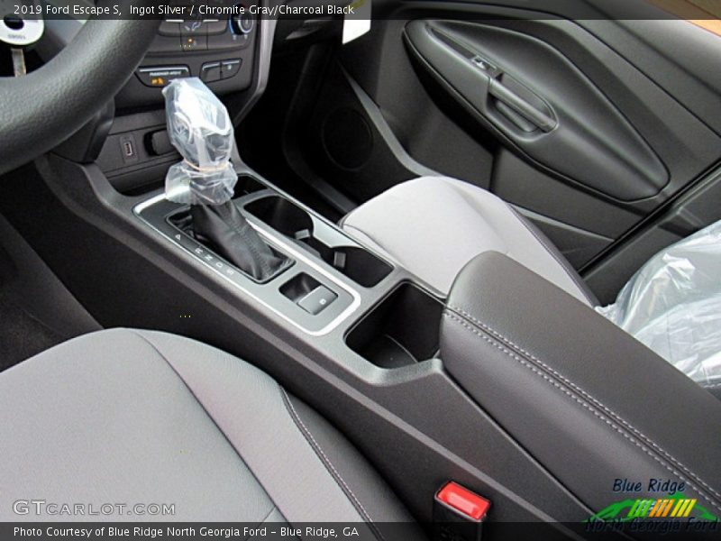Ingot Silver / Chromite Gray/Charcoal Black 2019 Ford Escape S