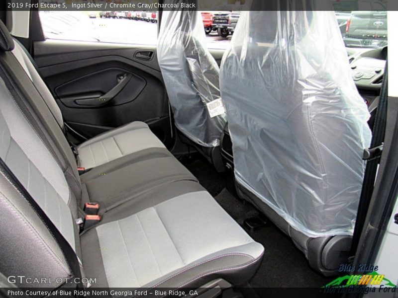 Ingot Silver / Chromite Gray/Charcoal Black 2019 Ford Escape S