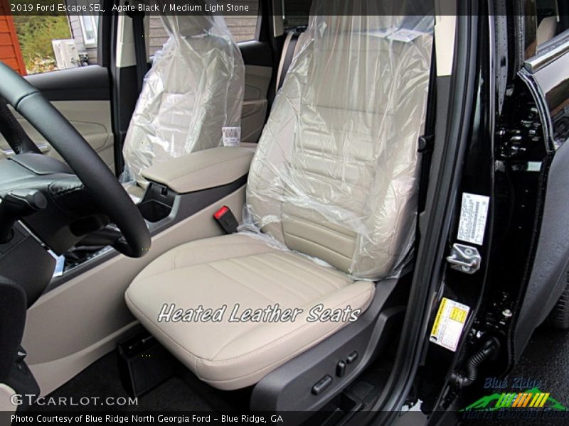 Agate Black / Medium Light Stone 2019 Ford Escape SEL