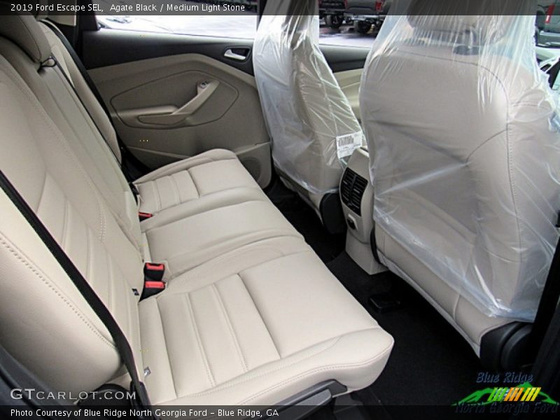 Agate Black / Medium Light Stone 2019 Ford Escape SEL