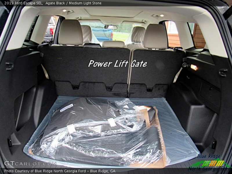 Agate Black / Medium Light Stone 2019 Ford Escape SEL