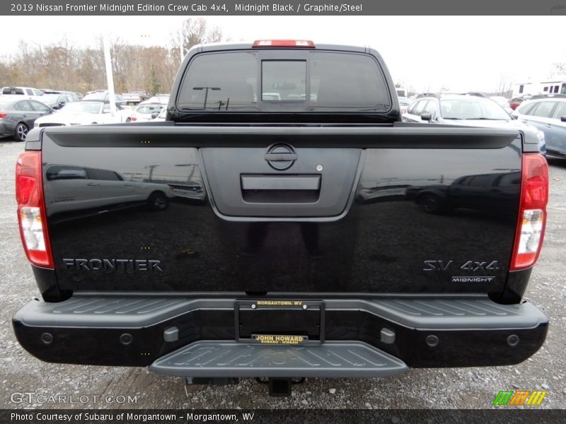 Midnight Black / Graphite/Steel 2019 Nissan Frontier Midnight Edition Crew Cab 4x4