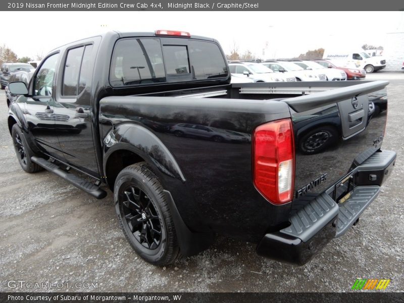 Midnight Black / Graphite/Steel 2019 Nissan Frontier Midnight Edition Crew Cab 4x4