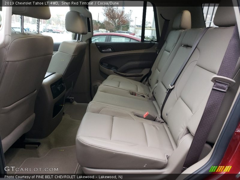 Siren Red Tintcoat / Cocoa/Dune 2019 Chevrolet Tahoe LT 4WD