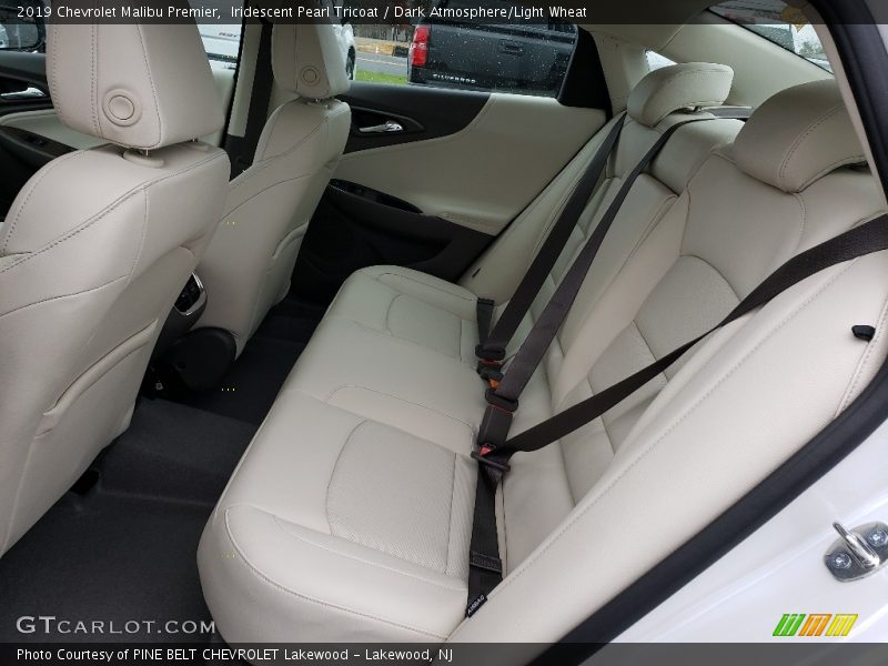 Rear Seat of 2019 Malibu Premier