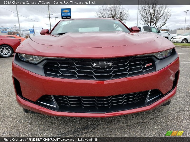 Garnet Red Tintcoat / Jet Black 2019 Chevrolet Camaro LT Coupe