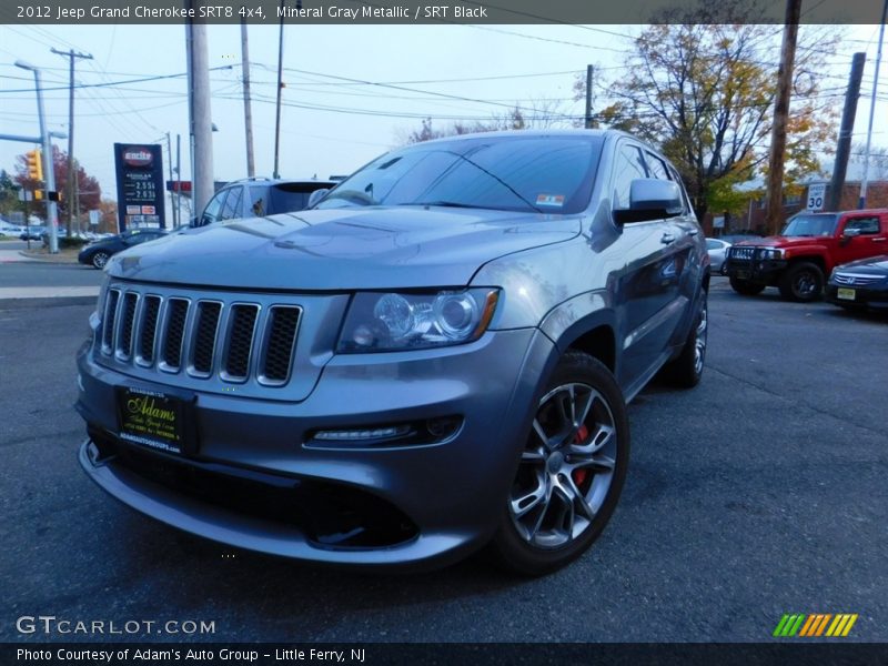 Mineral Gray Metallic / SRT Black 2012 Jeep Grand Cherokee SRT8 4x4