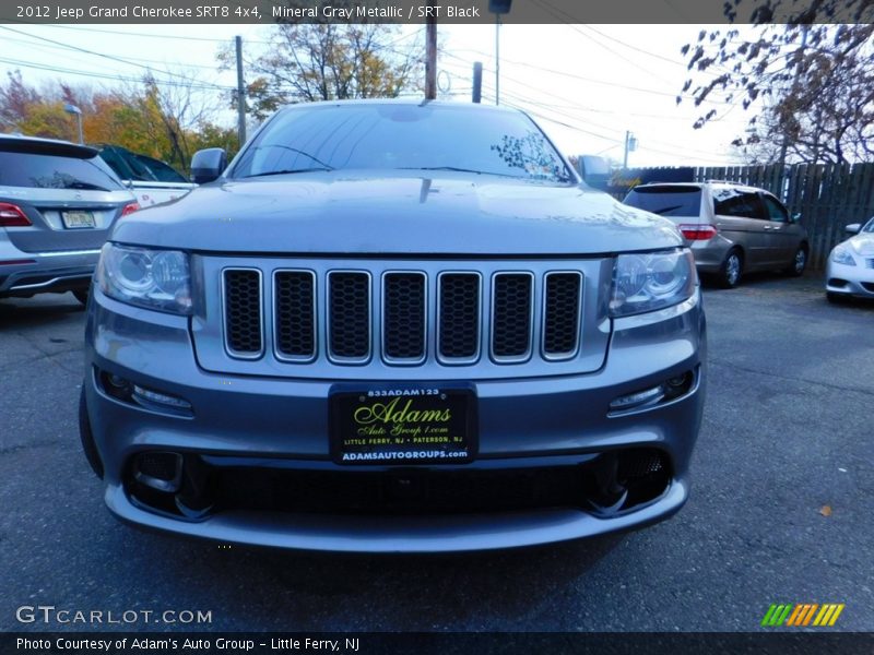 Mineral Gray Metallic / SRT Black 2012 Jeep Grand Cherokee SRT8 4x4