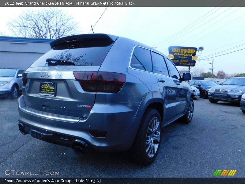 Mineral Gray Metallic / SRT Black 2012 Jeep Grand Cherokee SRT8 4x4