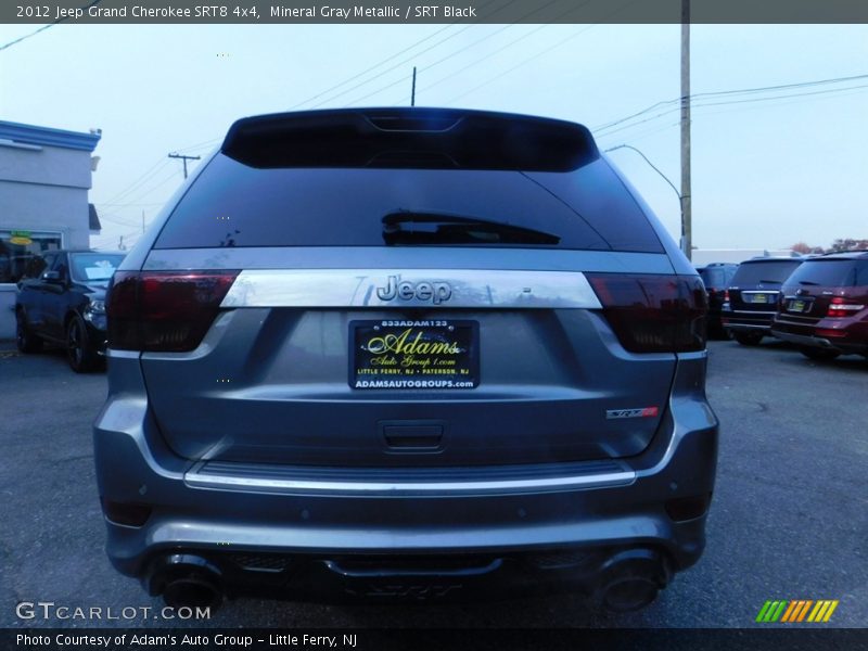 Mineral Gray Metallic / SRT Black 2012 Jeep Grand Cherokee SRT8 4x4