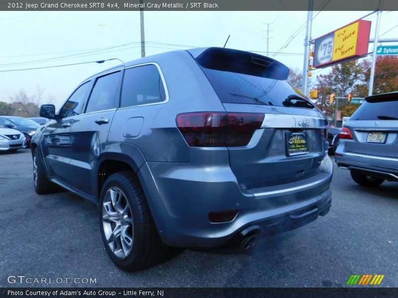 Mineral Gray Metallic / SRT Black 2012 Jeep Grand Cherokee SRT8 4x4