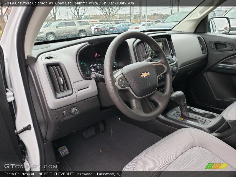 Summit White / Jet Black/Dark Ash 2019 Chevrolet Colorado WT Crew Cab