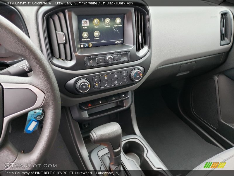 Summit White / Jet Black/Dark Ash 2019 Chevrolet Colorado WT Crew Cab