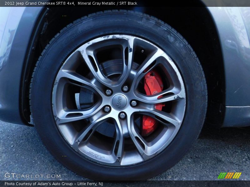 Mineral Gray Metallic / SRT Black 2012 Jeep Grand Cherokee SRT8 4x4