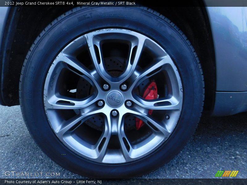 Mineral Gray Metallic / SRT Black 2012 Jeep Grand Cherokee SRT8 4x4