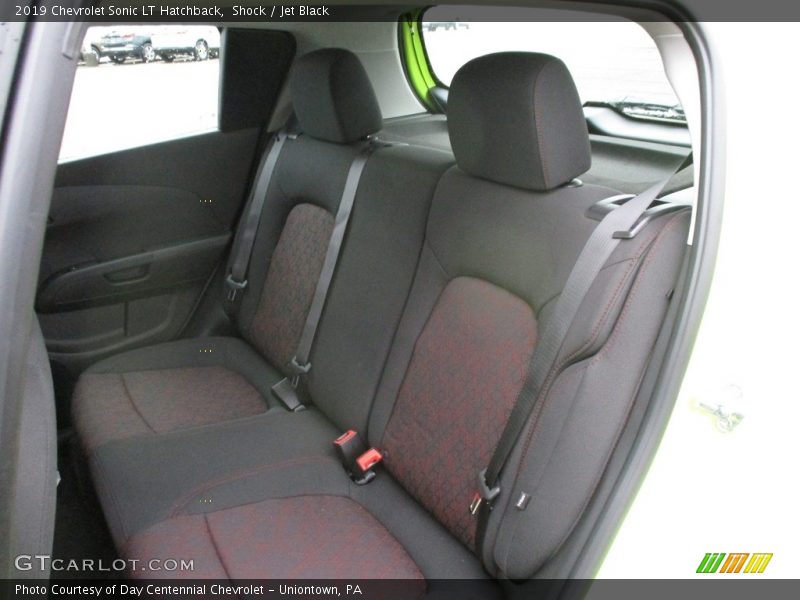 Shock / Jet Black 2019 Chevrolet Sonic LT Hatchback
