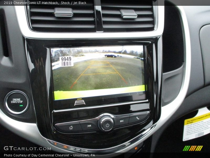 Shock / Jet Black 2019 Chevrolet Sonic LT Hatchback