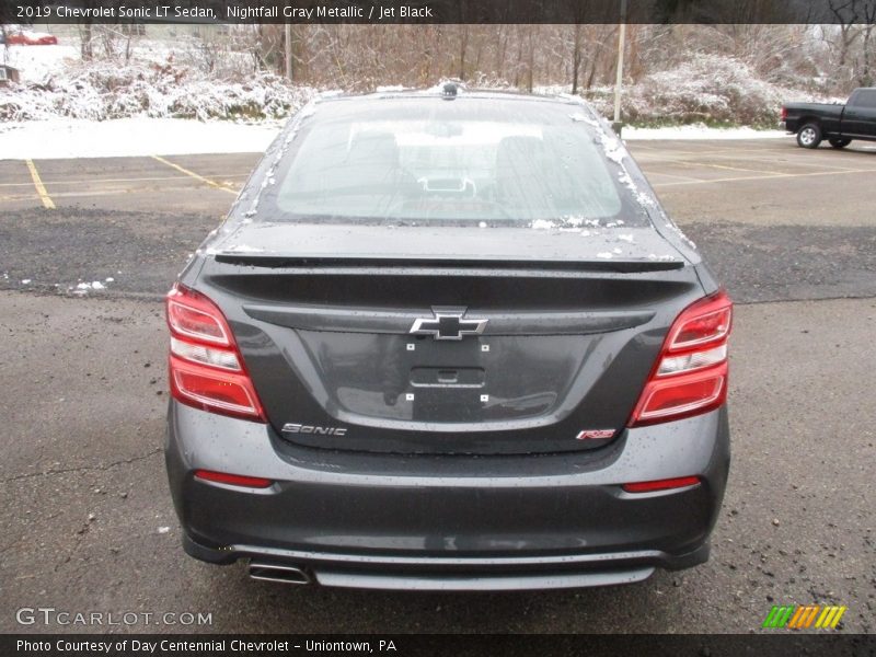 Nightfall Gray Metallic / Jet Black 2019 Chevrolet Sonic LT Sedan