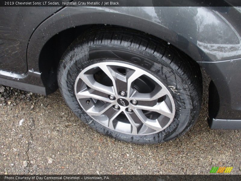 Nightfall Gray Metallic / Jet Black 2019 Chevrolet Sonic LT Sedan