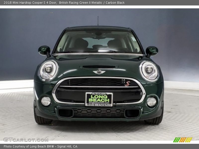British Racing Green II Metallic / Carbon Black 2018 Mini Hardtop Cooper S 4 Door