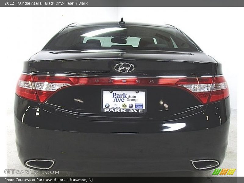 Black Onyx Pearl / Black 2012 Hyundai Azera