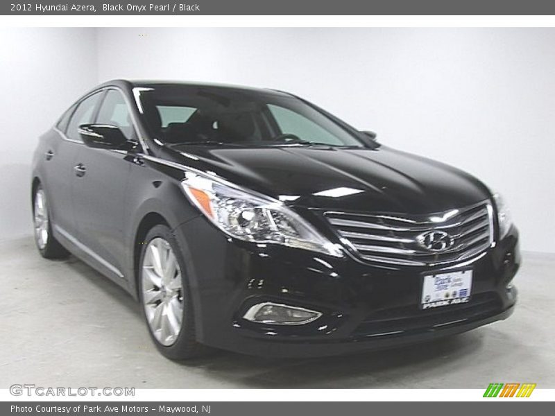 Black Onyx Pearl / Black 2012 Hyundai Azera