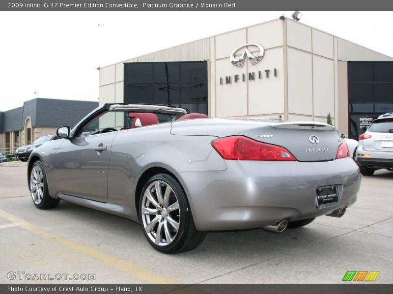  2009 G 37 Premier Edition Convertible Platinum Graphite