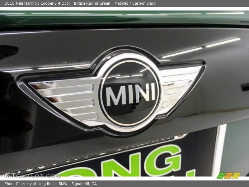 British Racing Green II Metallic / Carbon Black 2018 Mini Hardtop Cooper S 4 Door