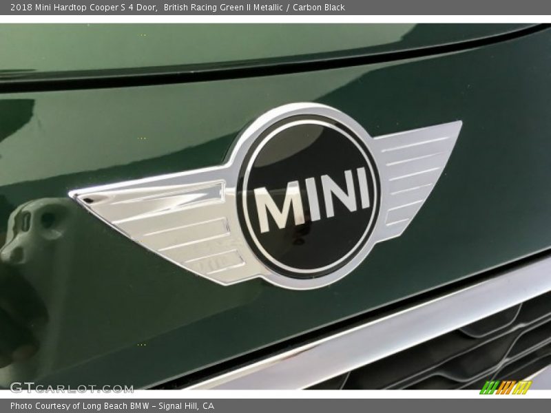 British Racing Green II Metallic / Carbon Black 2018 Mini Hardtop Cooper S 4 Door