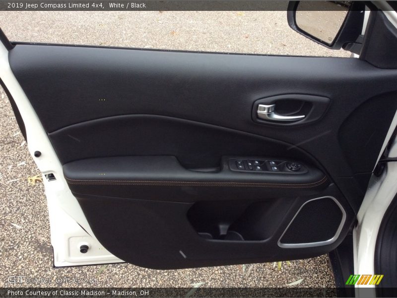 White / Black 2019 Jeep Compass Limited 4x4