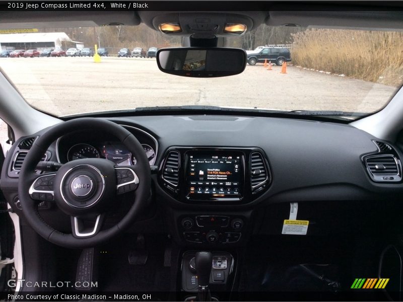 Dashboard of 2019 Compass Limited 4x4
