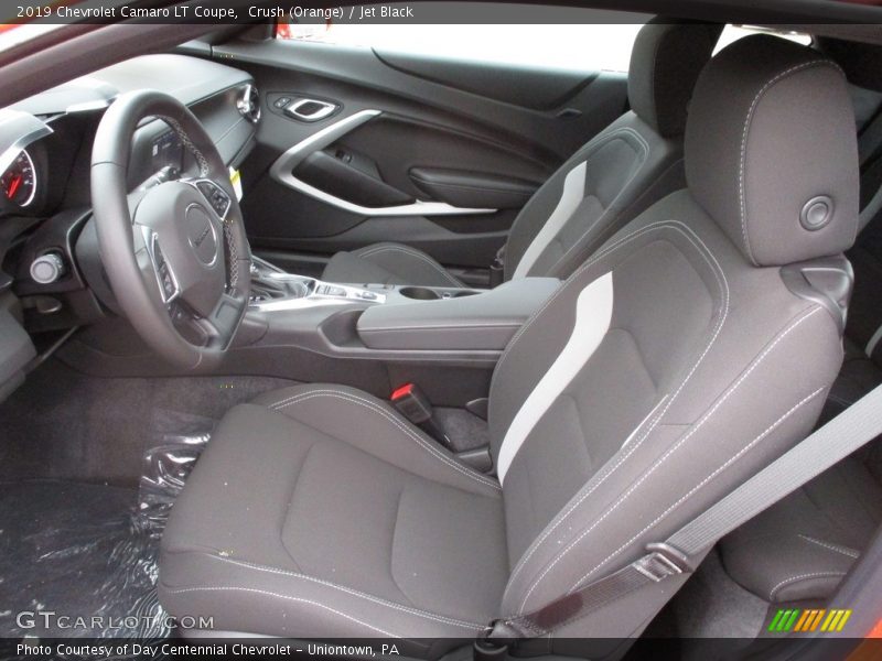 Crush (Orange) / Jet Black 2019 Chevrolet Camaro LT Coupe