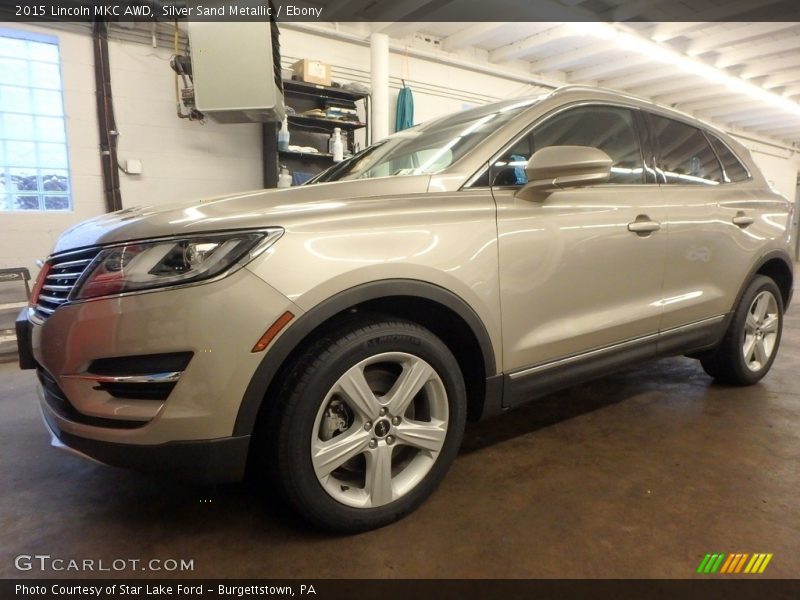 Silver Sand Metallic / Ebony 2015 Lincoln MKC AWD