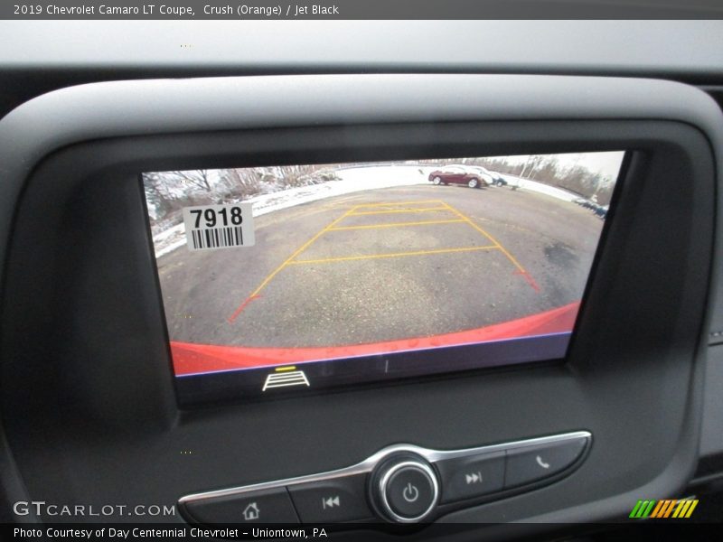 Crush (Orange) / Jet Black 2019 Chevrolet Camaro LT Coupe