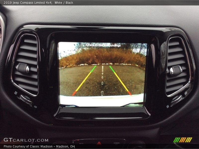 White / Black 2019 Jeep Compass Limited 4x4