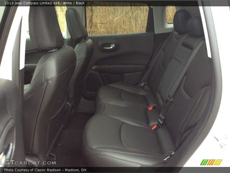White / Black 2019 Jeep Compass Limited 4x4