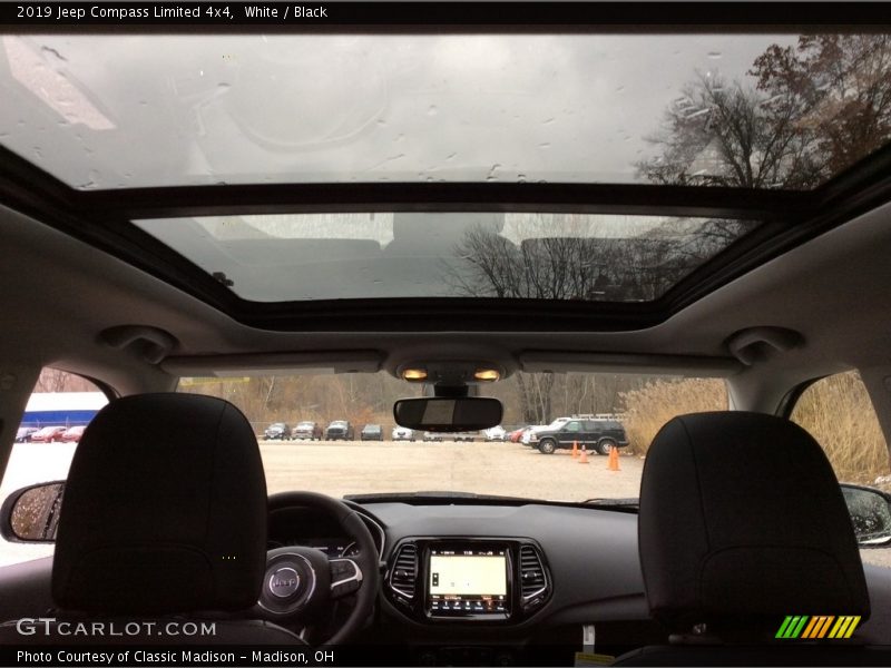 White / Black 2019 Jeep Compass Limited 4x4