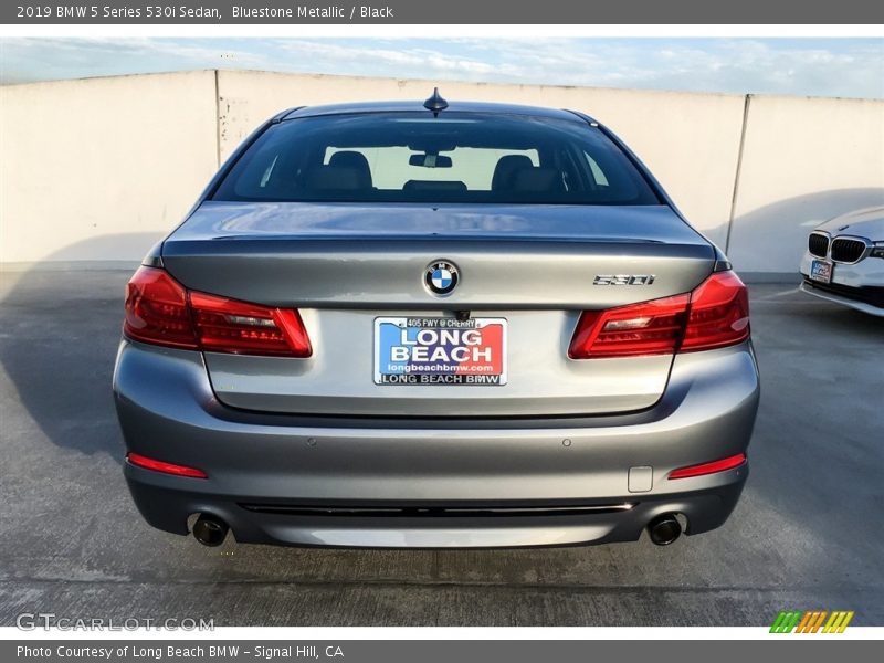 Bluestone Metallic / Black 2019 BMW 5 Series 530i Sedan