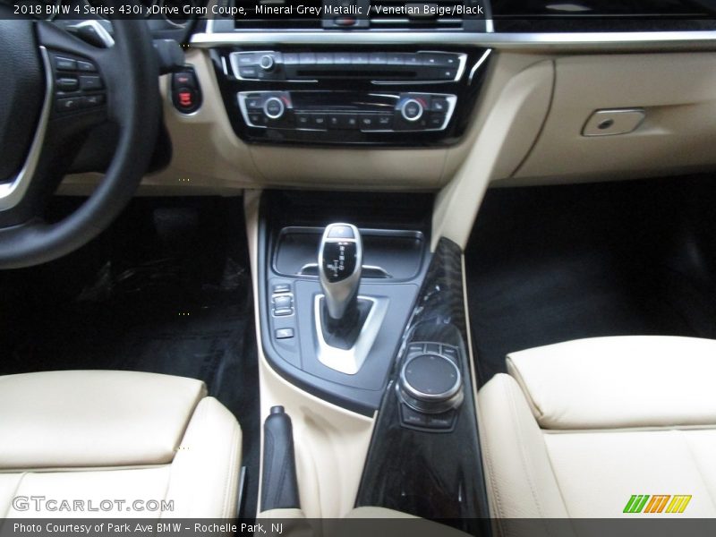 Mineral Grey Metallic / Venetian Beige/Black 2018 BMW 4 Series 430i xDrive Gran Coupe