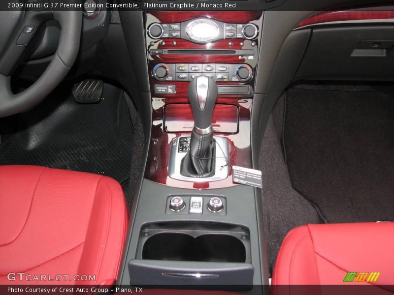  2009 G 37 Premier Edition Convertible 7 Speed ASC Automatic Shifter