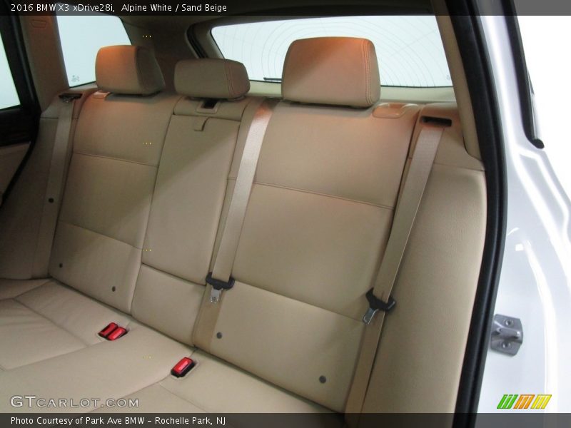 Alpine White / Sand Beige 2016 BMW X3 xDrive28i