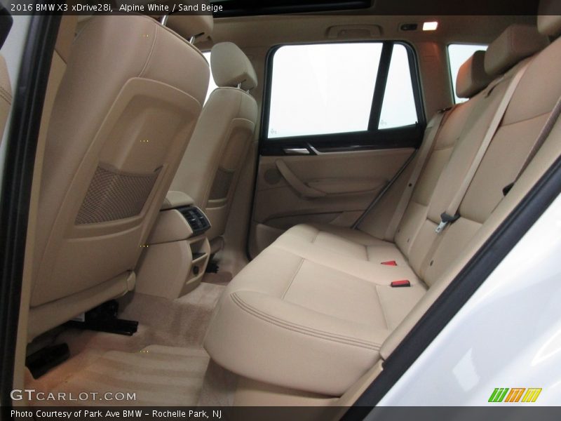 Alpine White / Sand Beige 2016 BMW X3 xDrive28i