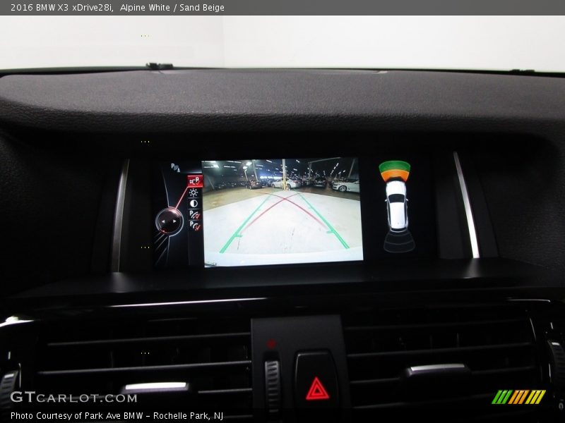 Alpine White / Sand Beige 2016 BMW X3 xDrive28i