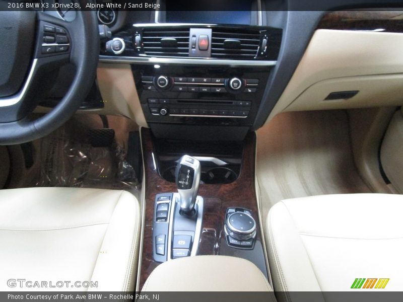 Alpine White / Sand Beige 2016 BMW X3 xDrive28i