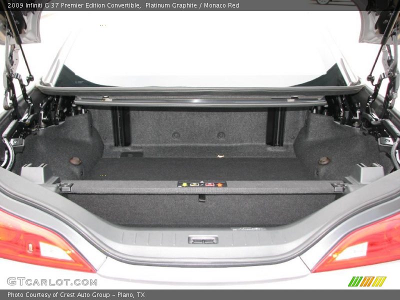  2009 G 37 Premier Edition Convertible Trunk