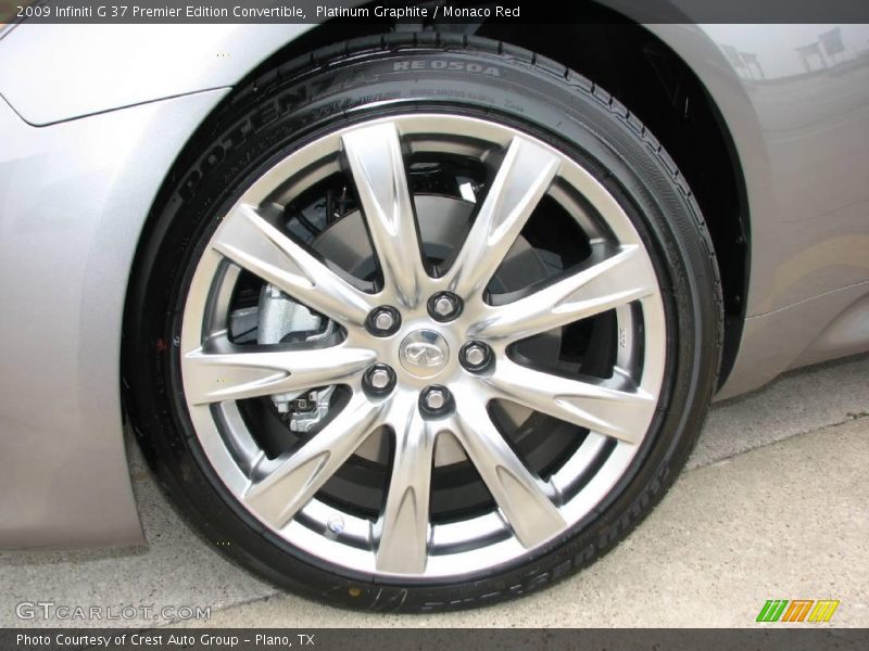  2009 G 37 Premier Edition Convertible Wheel