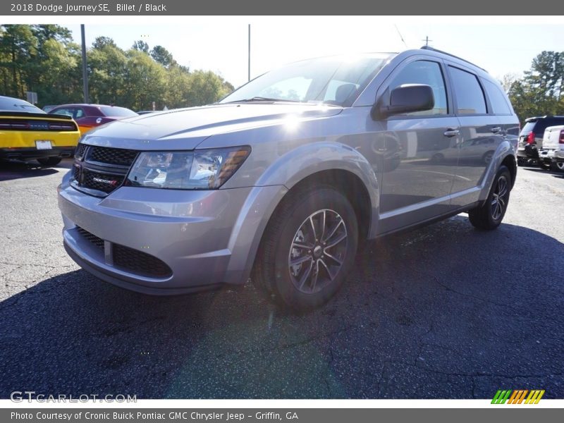 Billet / Black 2018 Dodge Journey SE