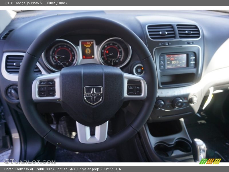Billet / Black 2018 Dodge Journey SE