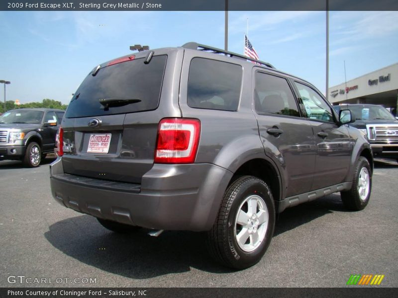 Sterling Grey Metallic / Stone 2009 Ford Escape XLT